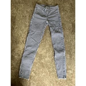 Zara Basic striped pants size 2